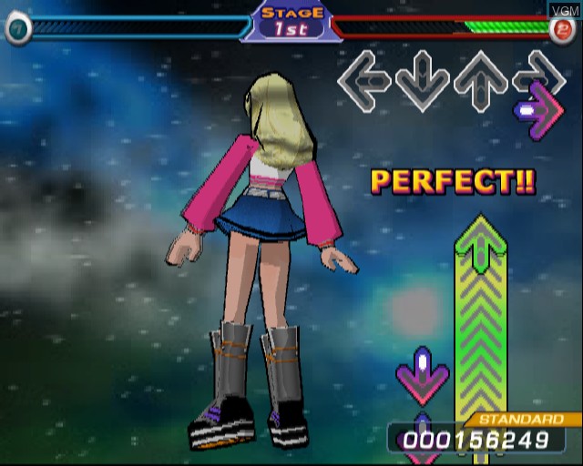Image in-game du jeu DDR Festival Dance Dance Revolution sur Sony Playstation 2