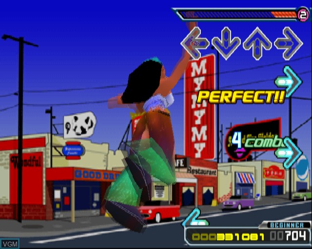 Image in-game du jeu Dance Dance Revolution Extreme 2 sur Sony Playstation 2
