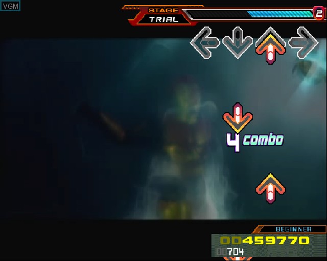 Image in-game du jeu Dancing Stage SuperNova sur Sony Playstation 2