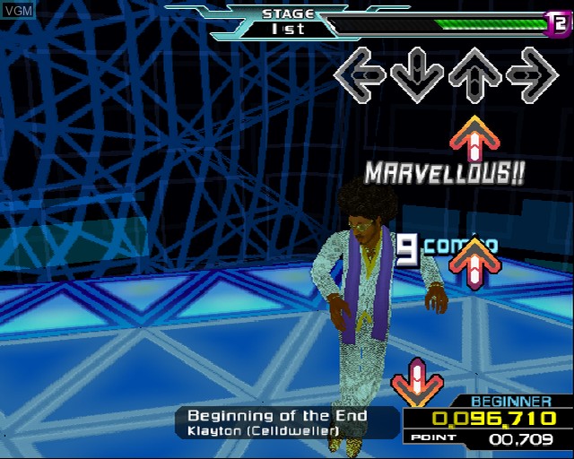 Image in-game du jeu Dancing Stage SuperNova 2 sur Sony Playstation 2
