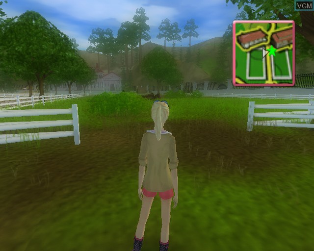 Image in-game du jeu Barbie Horse Adventures - Riding Camp sur Sony Playstation 2