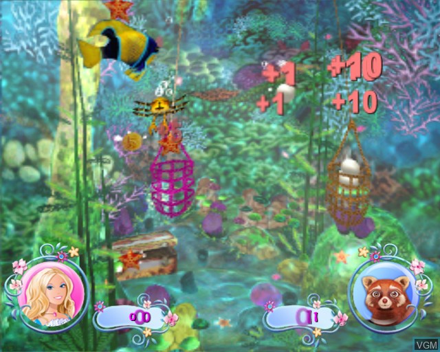 Image in-game du jeu Barbie as The Island Princess sur Sony Playstation 2