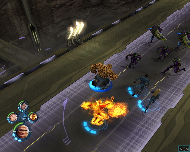Image in-game du jeu Fantastic Four - Rise of the Silver Surfer sur Sony Playstation 2