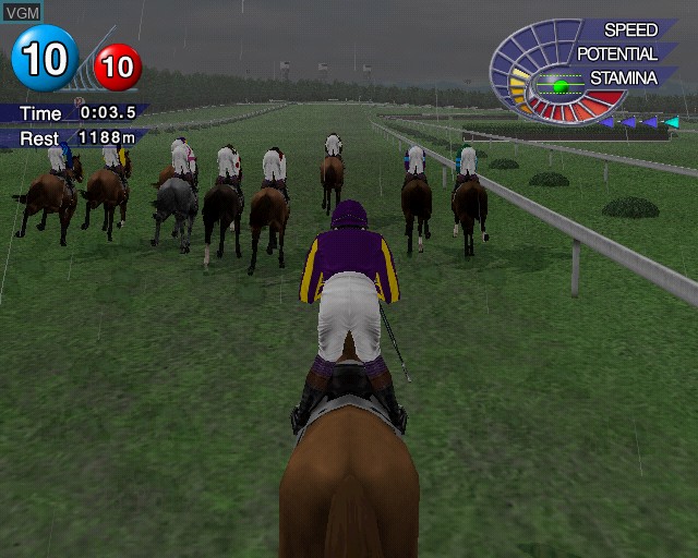 Image in-game du jeu G1 Jockey sur Sony Playstation 2