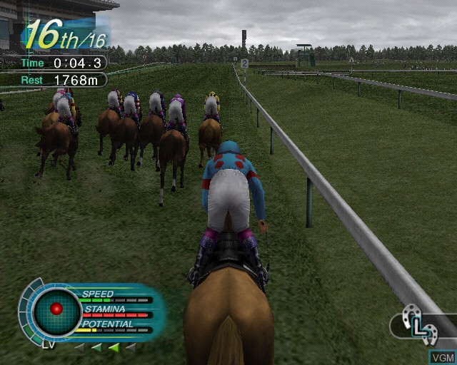 Image in-game du jeu G1 Jockey 3 sur Sony Playstation 2