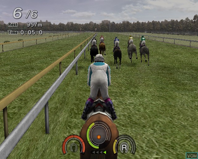 Image in-game du jeu G1 Jockey 4 sur Sony Playstation 2