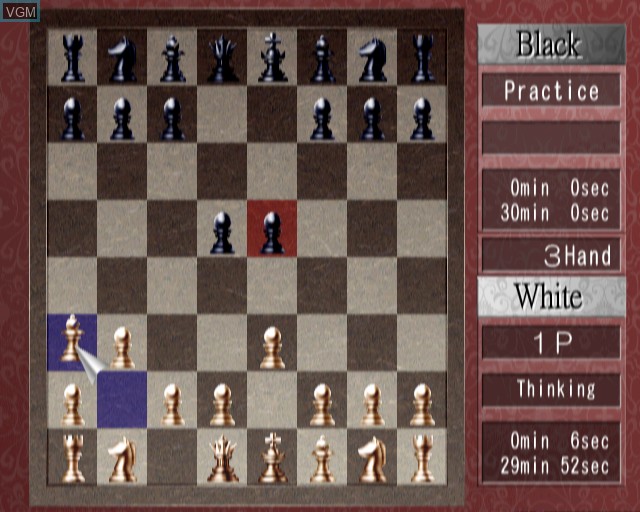 Image in-game du jeu Master Chess sur Sony Playstation 2