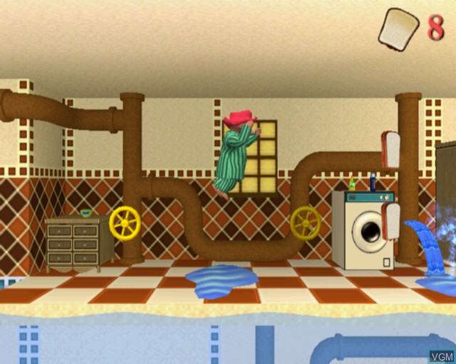 Image in-game du jeu Paddington Bear sur Sony Playstation 2