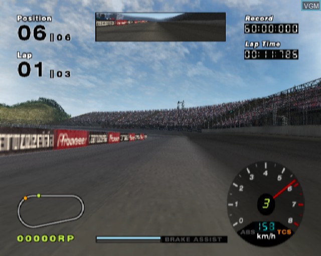 Image in-game du jeu R - Racing sur Sony Playstation 2