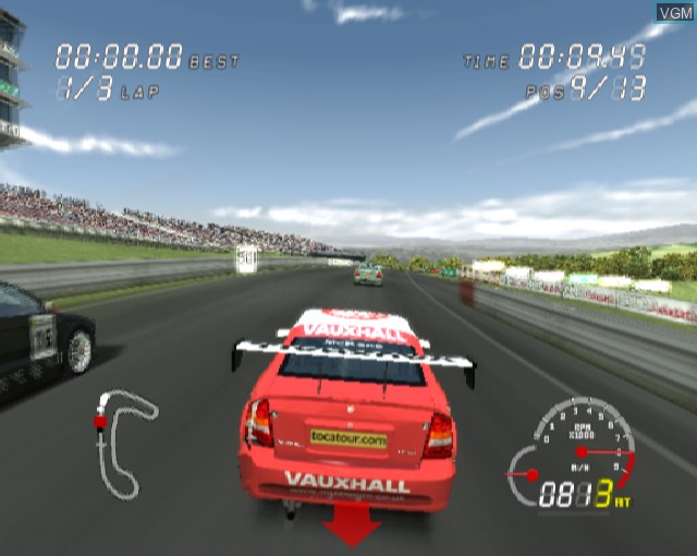 Image in-game du jeu TOCA Race Driver sur Sony Playstation 2