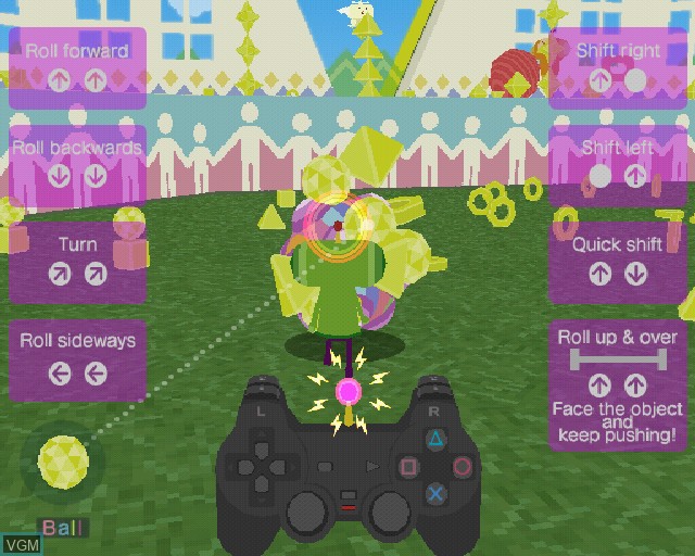 Image in-game du jeu We Love Katamari sur Sony Playstation 2