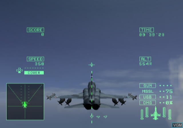 Image in-game du jeu Ace Combat 5 - The Unsung War sur Sony Playstation 2