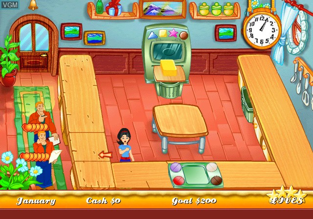 Image in-game du jeu Cake Mania - Baker's Challenge sur Sony Playstation 2
