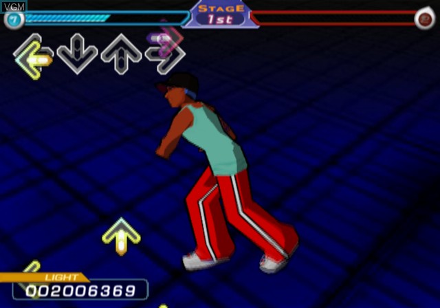 Image in-game du jeu Dance Dance Revolution Extreme sur Sony Playstation 2