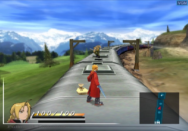 Image in-game du jeu Fullmetal Alchemist and the Broken Angel sur Sony Playstation 2