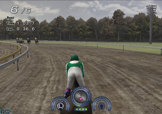 Image in-game du jeu G1 Jockey 4 2008 sur Sony Playstation 2
