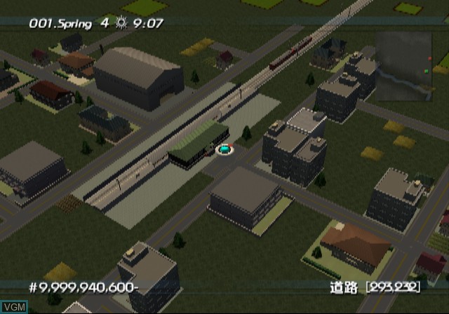 Image in-game du jeu A-Ressha de Ikou 2001 sur Sony Playstation 2