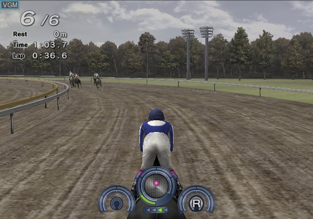 Image in-game du jeu G1 Jockey 4 2007 sur Sony Playstation 2