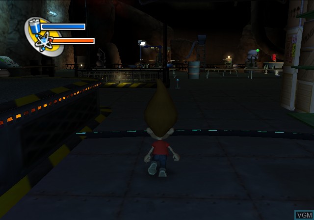 Image in-game du jeu Adventures of Jimmy Neutron Boy Genius, The - Attack of the Twonkies sur Sony Playstation 2