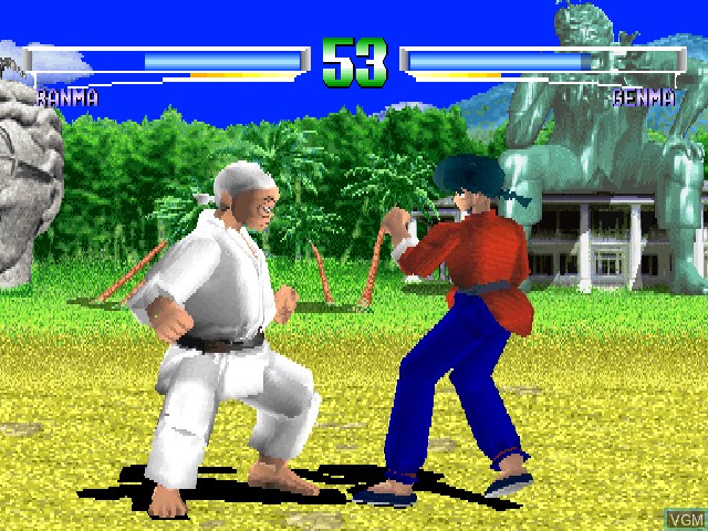 Image in-game du jeu Ranma 1/2 - Battle Renaissance sur Sony Playstation
