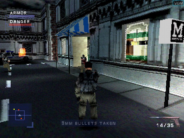 Image in-game du jeu Syphon Filter sur Sony Playstation