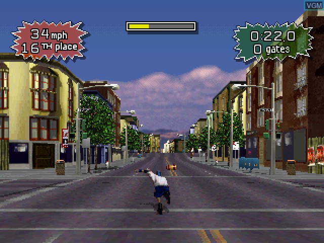 Image in-game du jeu ESPN Extreme Games sur Sony Playstation