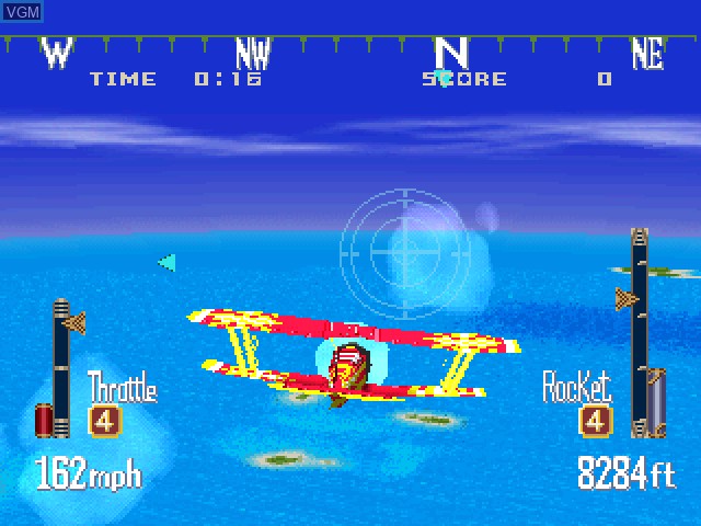 Image in-game du jeu Aces of the Air sur Sony Playstation
