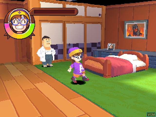 Image in-game du jeu Dr. Slump sur Sony Playstation