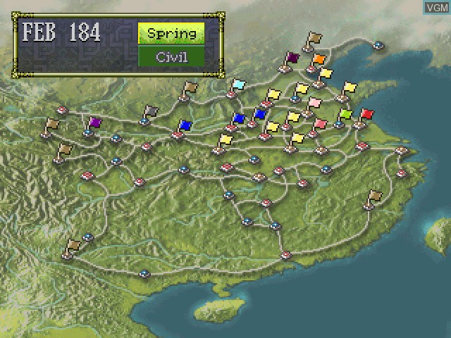 Image in-game du jeu Romance of the Three Kingdoms VI - Awakening of the Dragon sur Sony Playstation