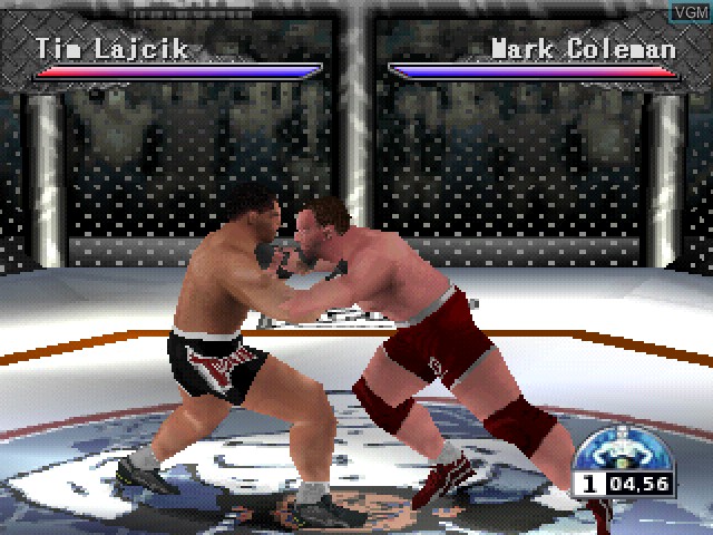 Image in-game du jeu Ultimate Fighting Championship sur Sony Playstation