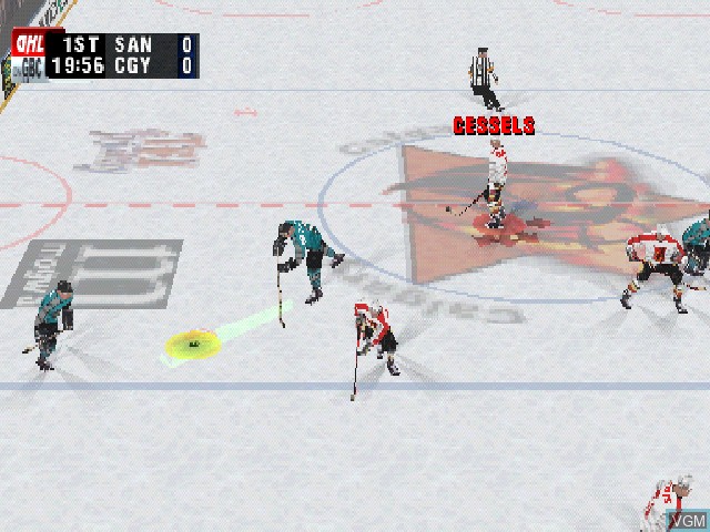 Image in-game du jeu Actua Ice Hockey 2 sur Sony Playstation