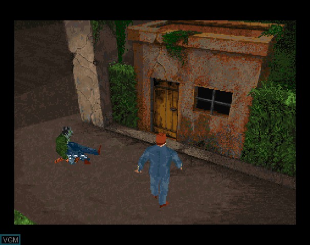 Image in-game du jeu Alone in the Dark - One-Eyed Jack's Revenge sur Sega Saturn