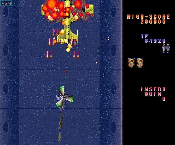 Image in-game du jeu Kyuukyoku Tiger II Plus sur Sega Saturn