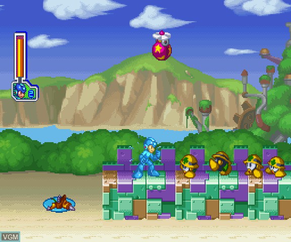 Image in-game du jeu Mega Man 8 sur Sega Saturn