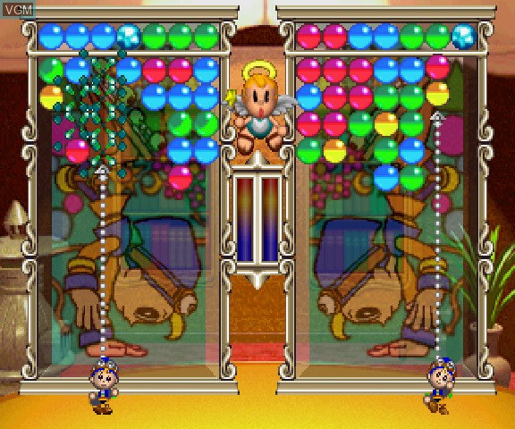 Image in-game du jeu Magical Drop sur Sega Saturn