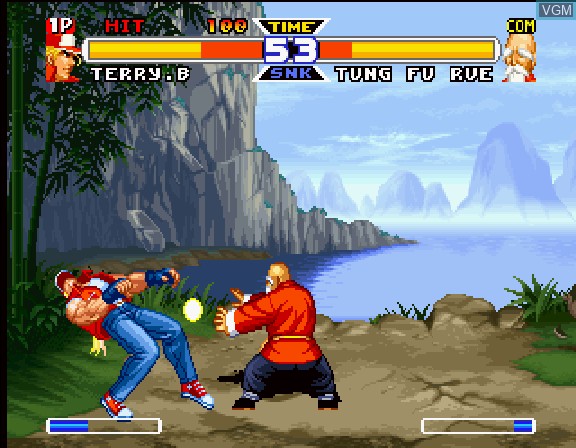 Image in-game du jeu Real Bout Garou Densetsu Special sur Sega Saturn