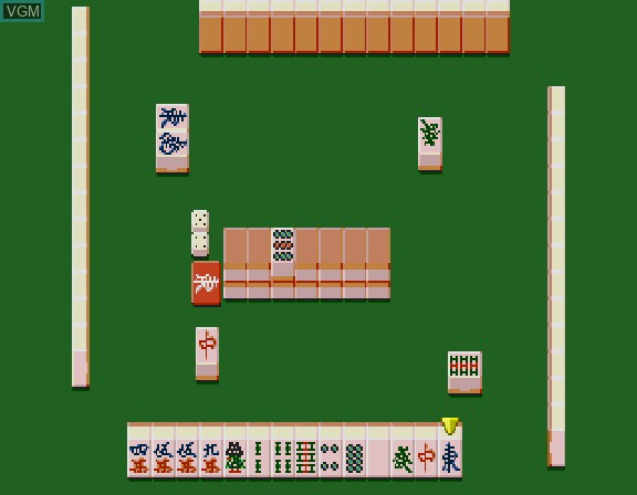 Image in-game du jeu Mahjong Gokuu Tenjiku sur Sega Saturn