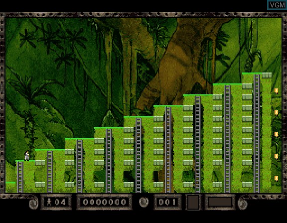 Image in-game du jeu Lode Runner Extra sur Sega Saturn