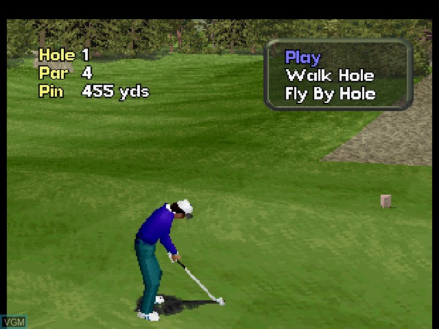 Image in-game du jeu Actua Golf sur Sega Saturn