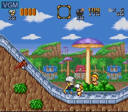 Image in-game du jeu Go Go Ackman sur Nintendo Super NES