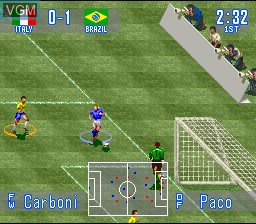 Image in-game du jeu International Superstar Soccer sur Nintendo Super NES