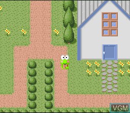 Image in-game du jeu Kero Kero Keroppi no Bouken Nikki - Nemureru Mori no Keroriinu sur Nintendo Super NES