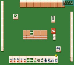 Image in-game du jeu Mahjong Gokuu Tenjiku sur Nintendo Super NES