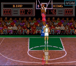 Image in-game du jeu NBA All-Star Challenge sur Nintendo Super NES