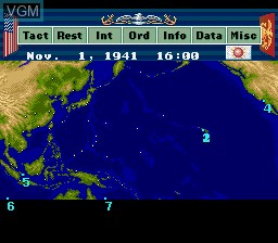 Image in-game du jeu P.T.O. - Pacific Theater of Operations sur Nintendo Super NES