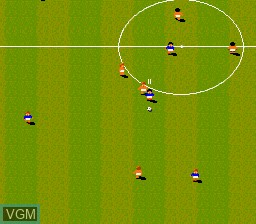 Image in-game du jeu Sensible Soccer - European Champions sur Nintendo Super NES