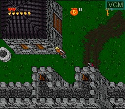 Image in-game du jeu Ultima - The Black Gate sur Nintendo Super NES