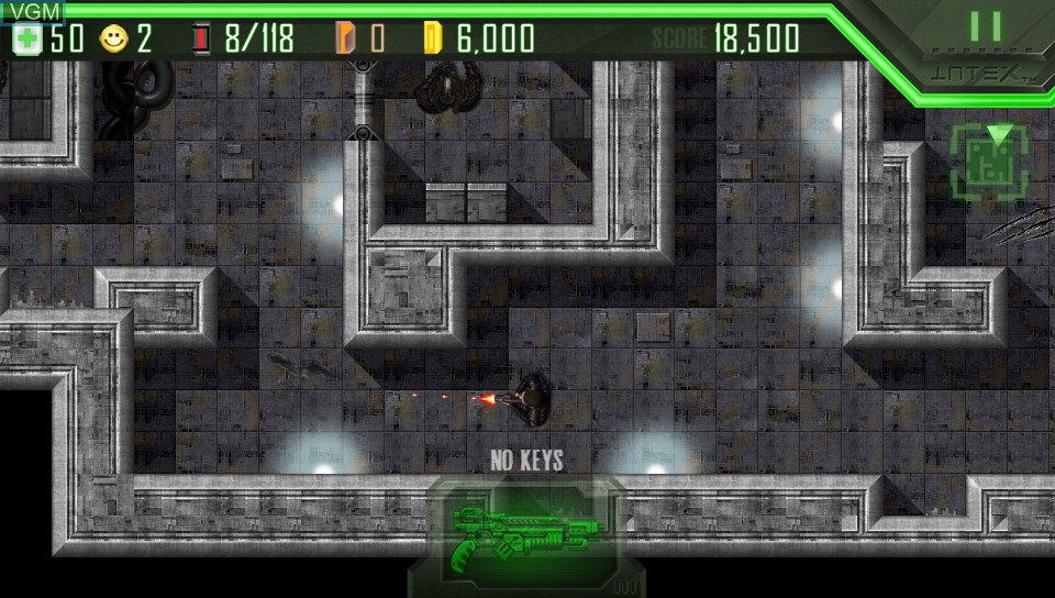Image in-game du jeu Alien Breed sur Sony PS Vita