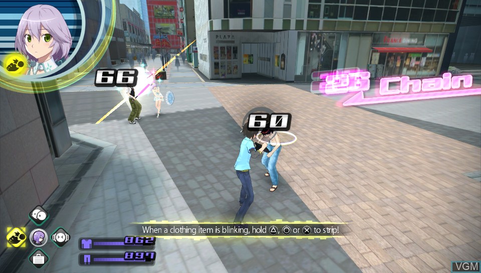 Image in-game du jeu Akiba's Trip - Undead & Undressed sur Sony PS Vita