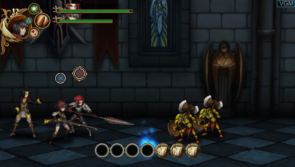 Image in-game du jeu Fallen Legion - Flames of Rebellion sur Sony PS Vita